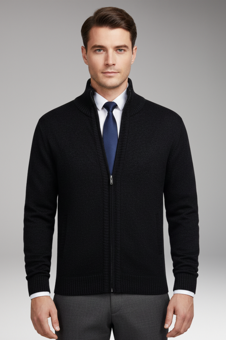 Men's Cardigan Sweater Button Front