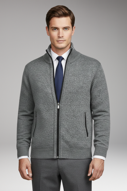 Men's Cardigan Sweater Button Front