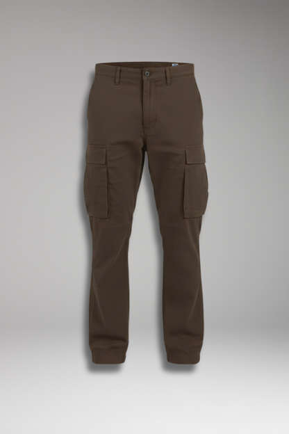 Men's Cargo Pants Drawstring Waist Multi Pocket - 
Fashinoza
