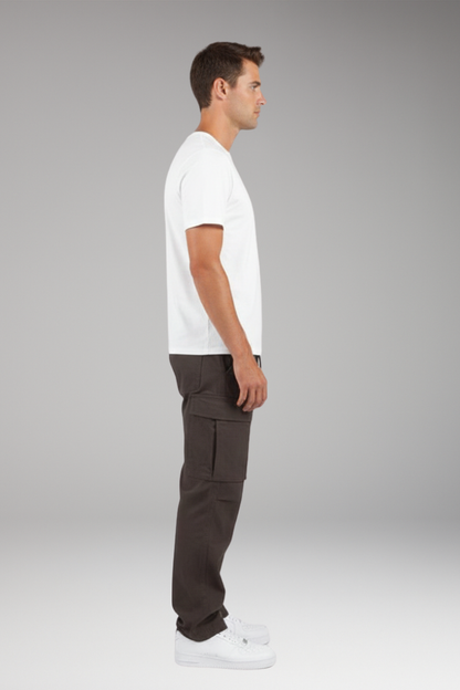 Men's Cargo Pants Drawstring Waist Multi Pocket