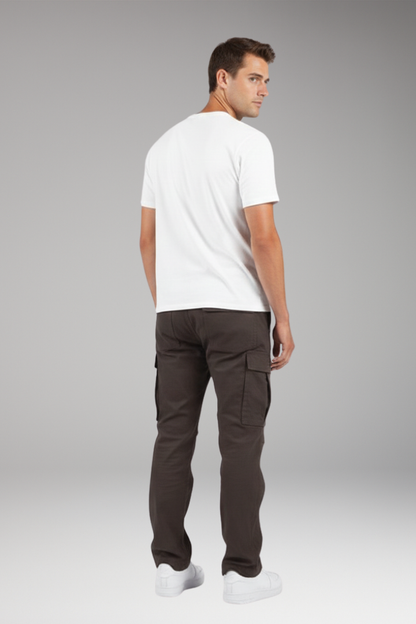 Men's Cargo Pants Drawstring Waist Multi Pocket