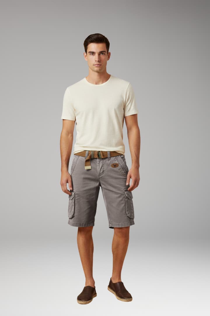 Men's Cargo Shorts Multiple Pockets