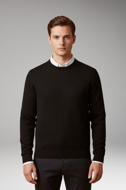 Men's Classic Knit Wool Sweater