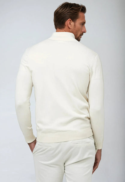 George | Men’s Winter Classic Quarter Zip Knit Sweater
