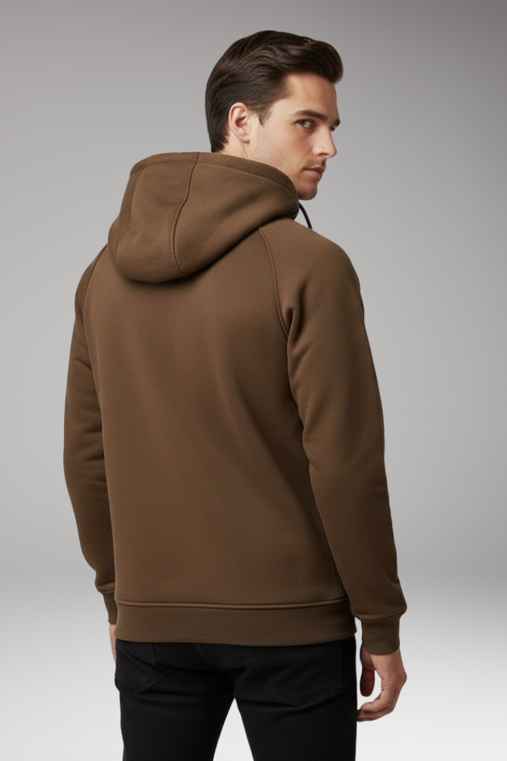 Men's Long Sleeve Hoodie Multiple Pockets