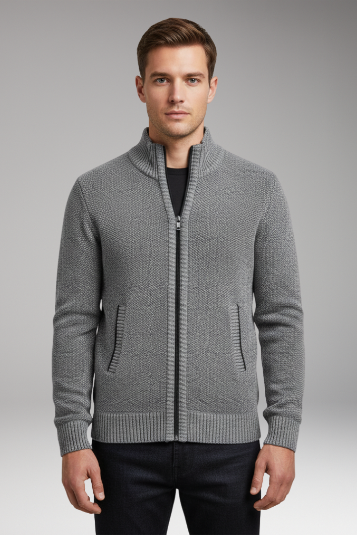 Men's Zip Jacket Interior Patterned