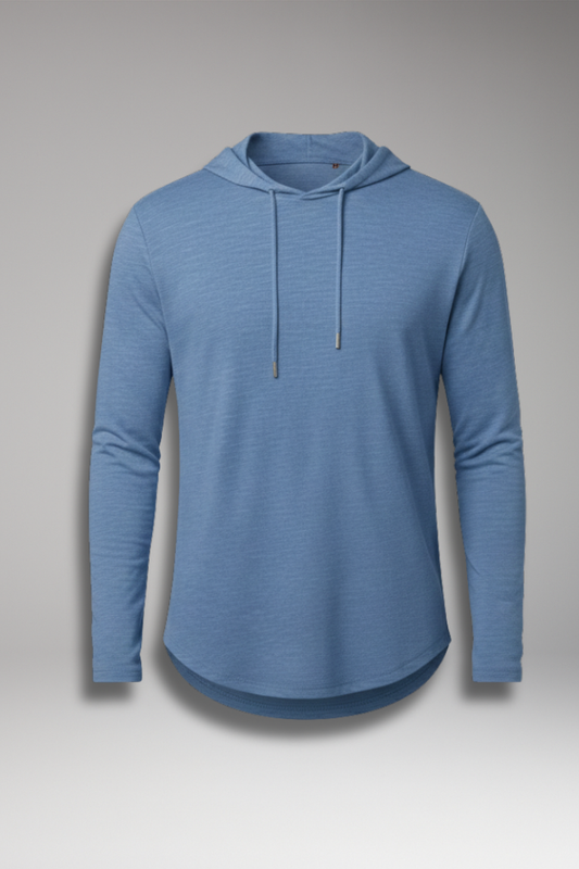 Men's Outdoor Hoodie Drawstring Front Pocket - 
Fashinoza