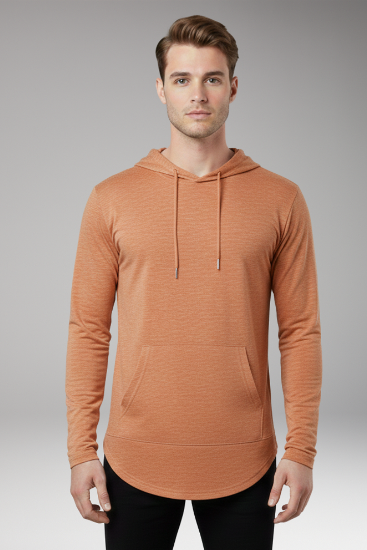 Men's Outdoor Hoodie Drawstring Front Pocket