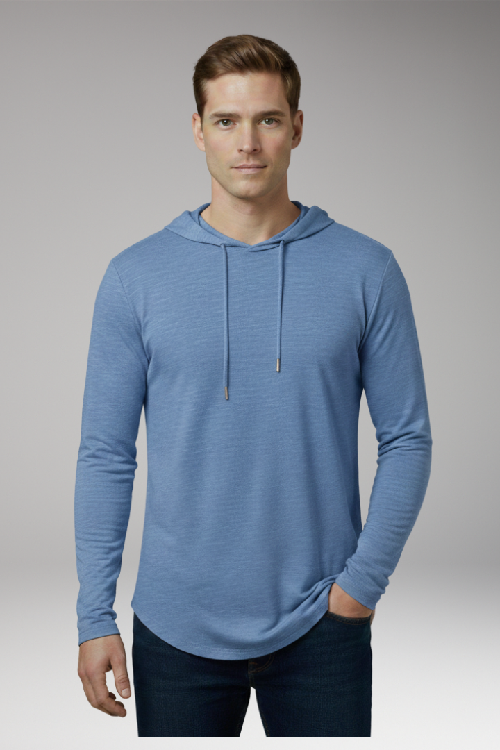 Men's Outdoor Hoodie Drawstring Front Pocket