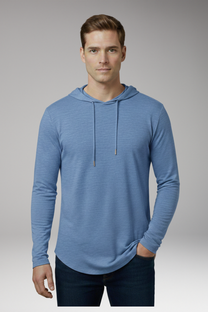 Men's Outdoor Hoodie Drawstring Front Pocket