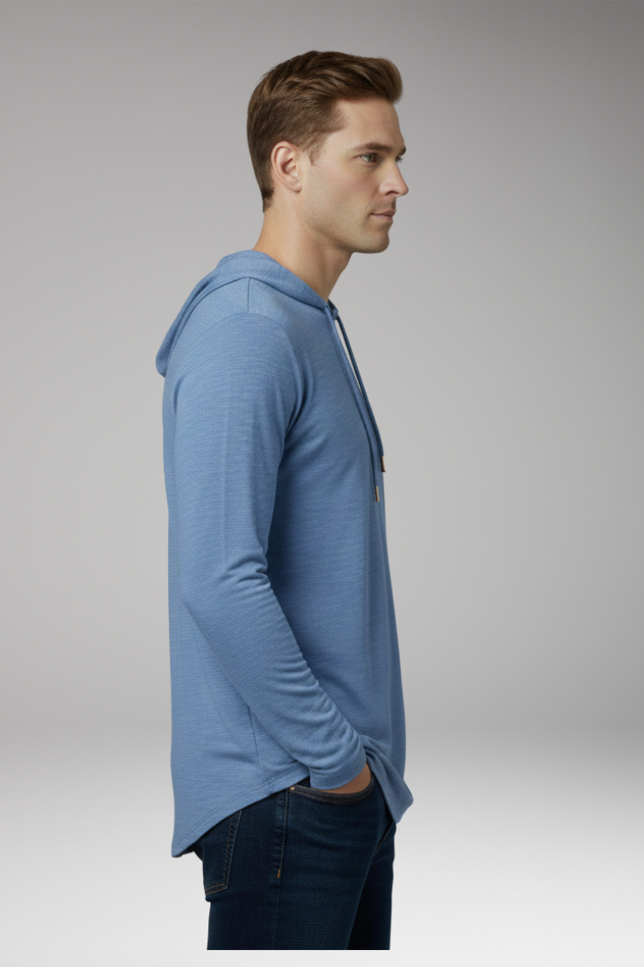 Men's Outdoor Hoodie Drawstring Front Pocket