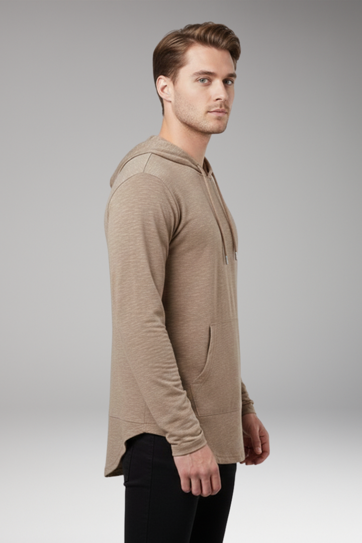 Men's Outdoor Hoodie Drawstring Front Pocket