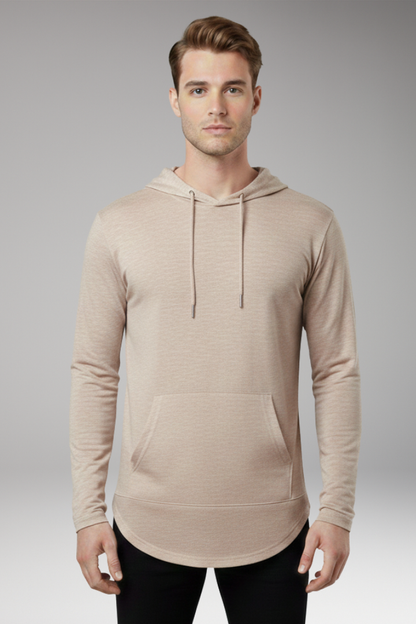 Men's Outdoor Hoodie Drawstring Front Pocket
