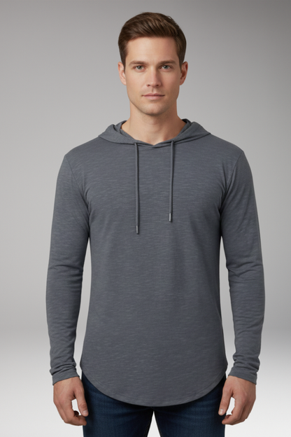 Men's Outdoor Hoodie Drawstring Front Pocket