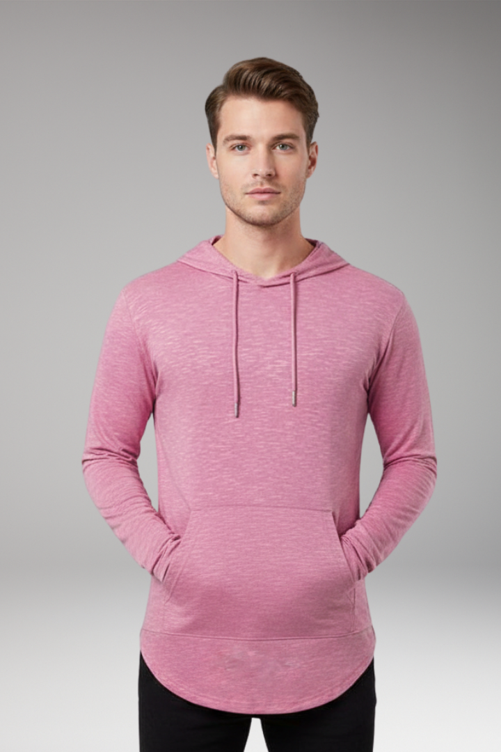 Men's Outdoor Hoodie Drawstring Front Pocket