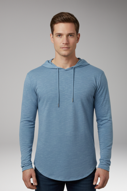 Men's Outdoor Hoodie Drawstring Front Pocket
