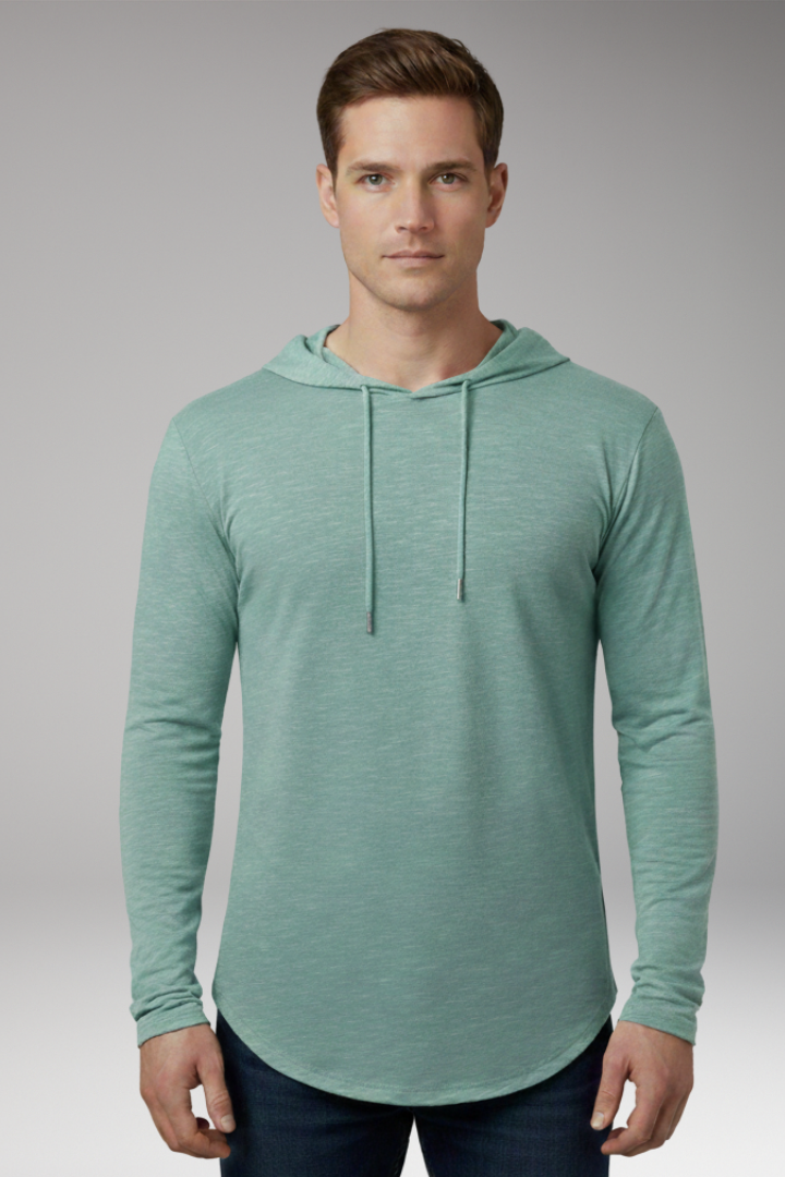 Men's Outdoor Hoodie Drawstring Front Pocket