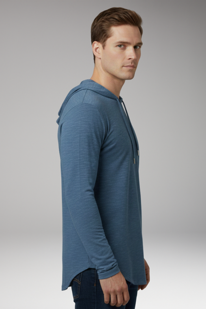Men's Outdoor Hoodie Drawstring Front Pocket
