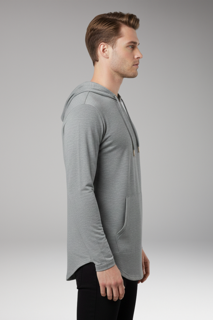 Men's Outdoor Hoodie Drawstring Front Pocket