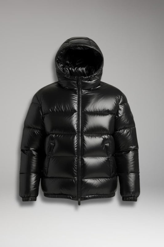 Men's Quilted Padded Jacket Secure Closure - 
Fashinoza