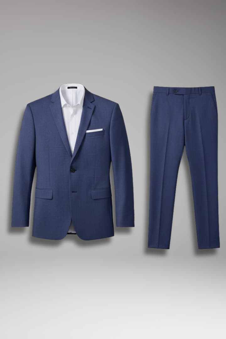 Men's Blazer Suit Set Straight Leg Pants - 
Fashinoza