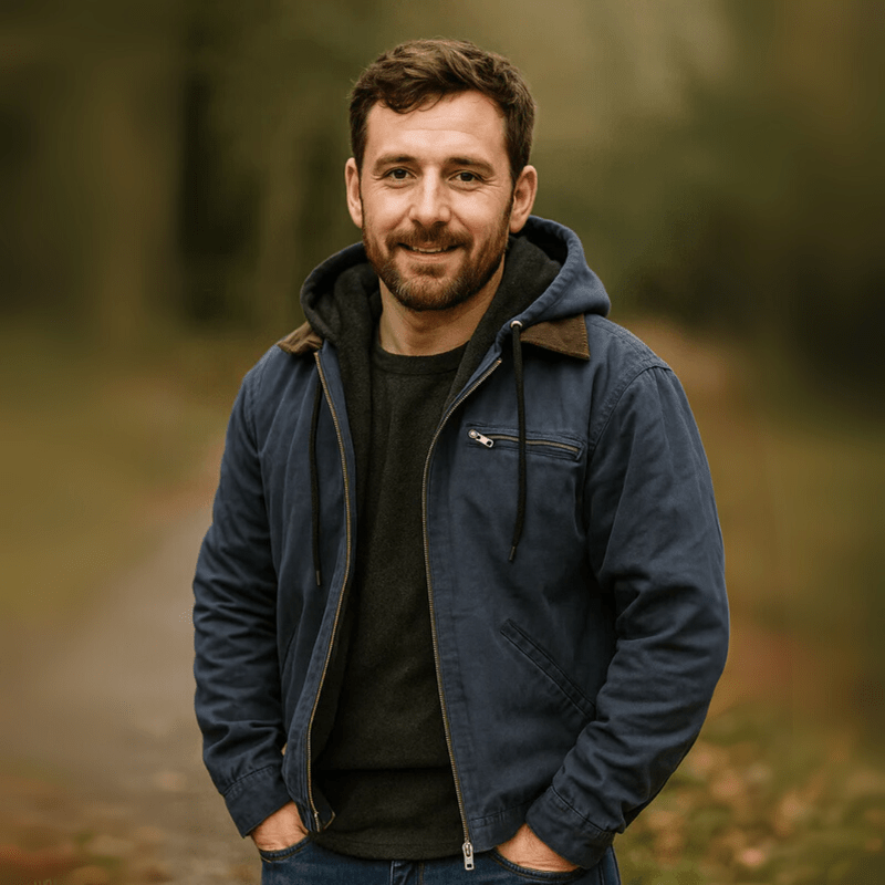 Greg | Men Summer Hooded Zip Front Jacket