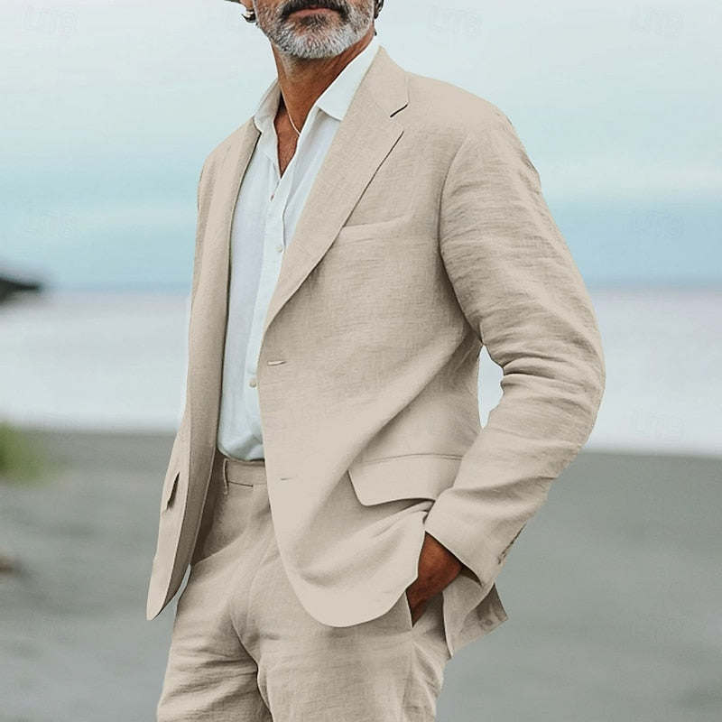 Michael | Men Spring Relaxed Blazer Suit Set