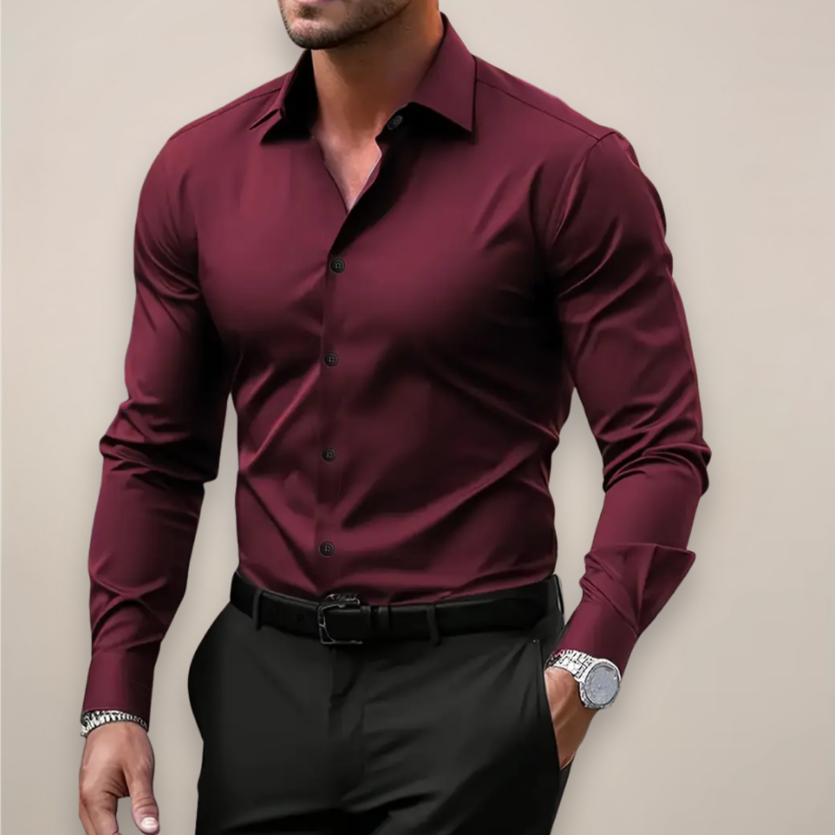 Andrew | Men Spring Long Sleeve Shirt