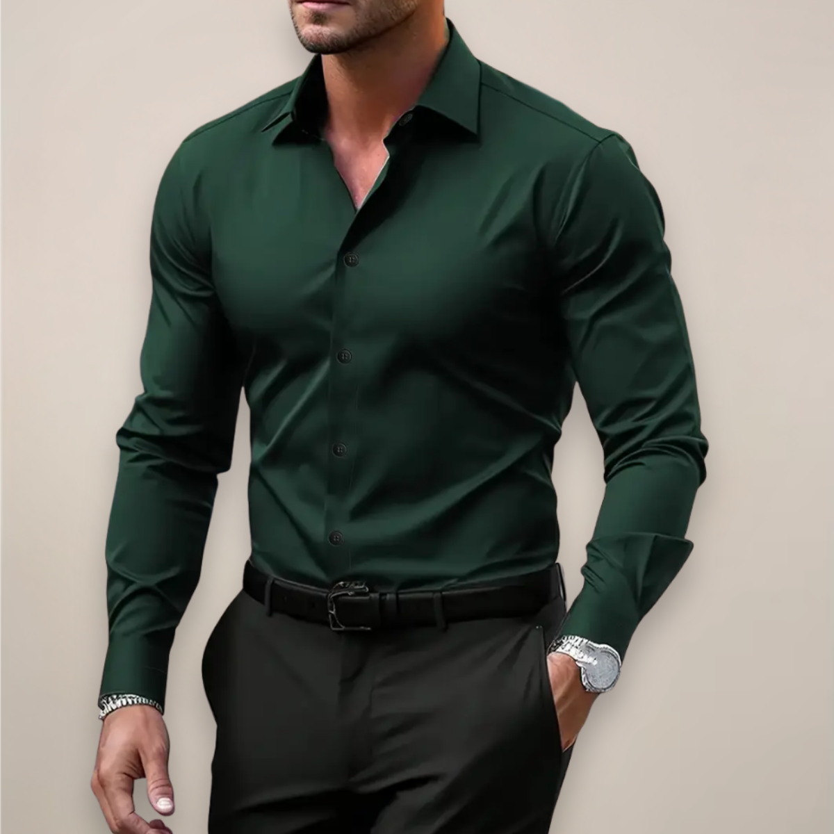Andrew | Men Spring Long Sleeve Shirt