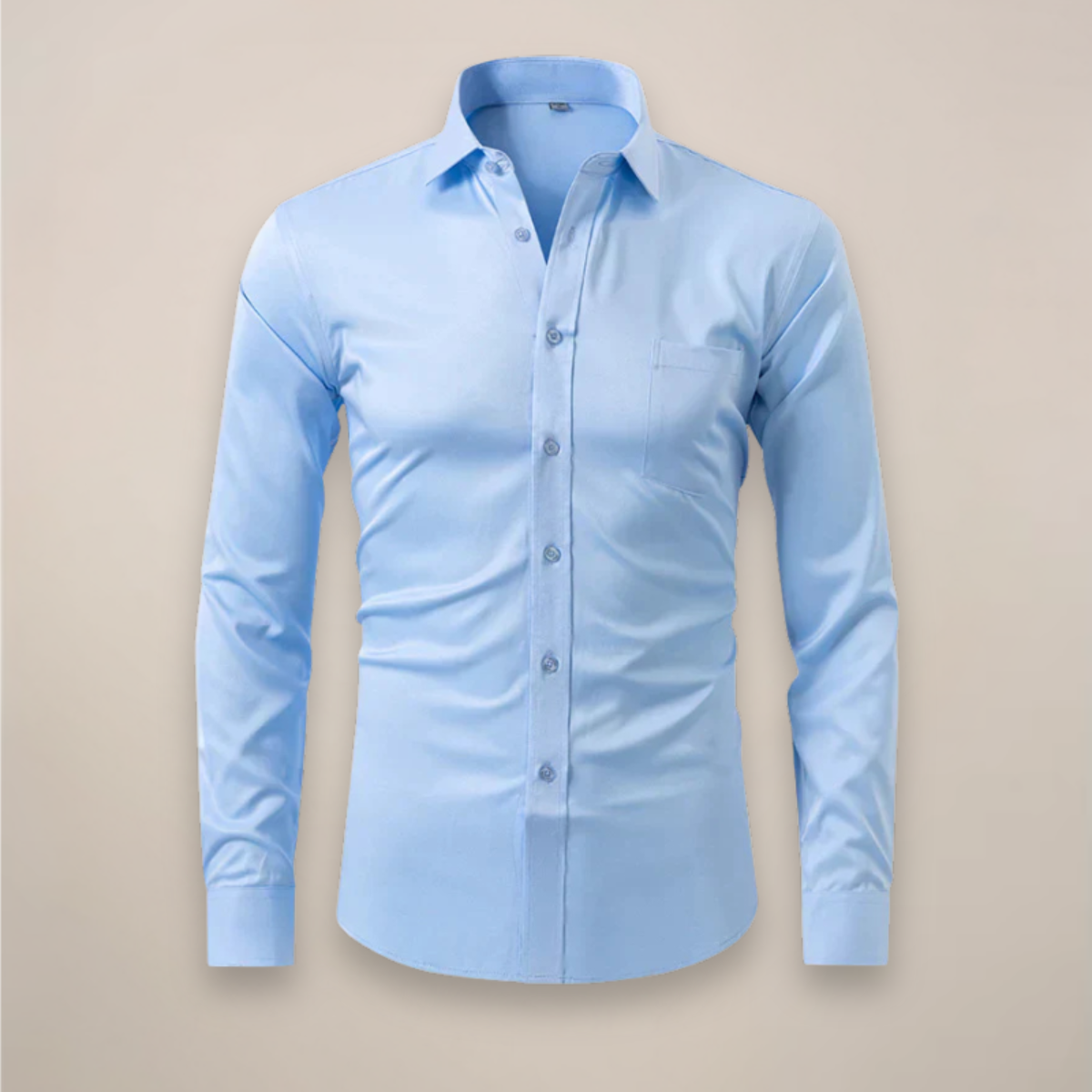 Charles | Men’s Spring Slim Fit White Shirt