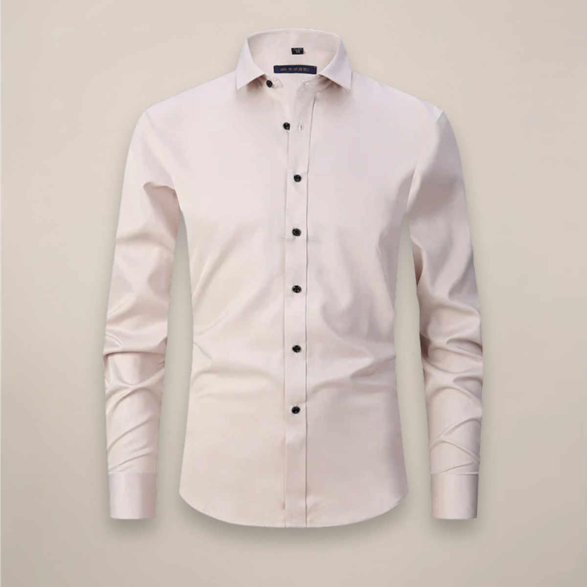 Charles | Men’s Spring Slim Fit White Shirt