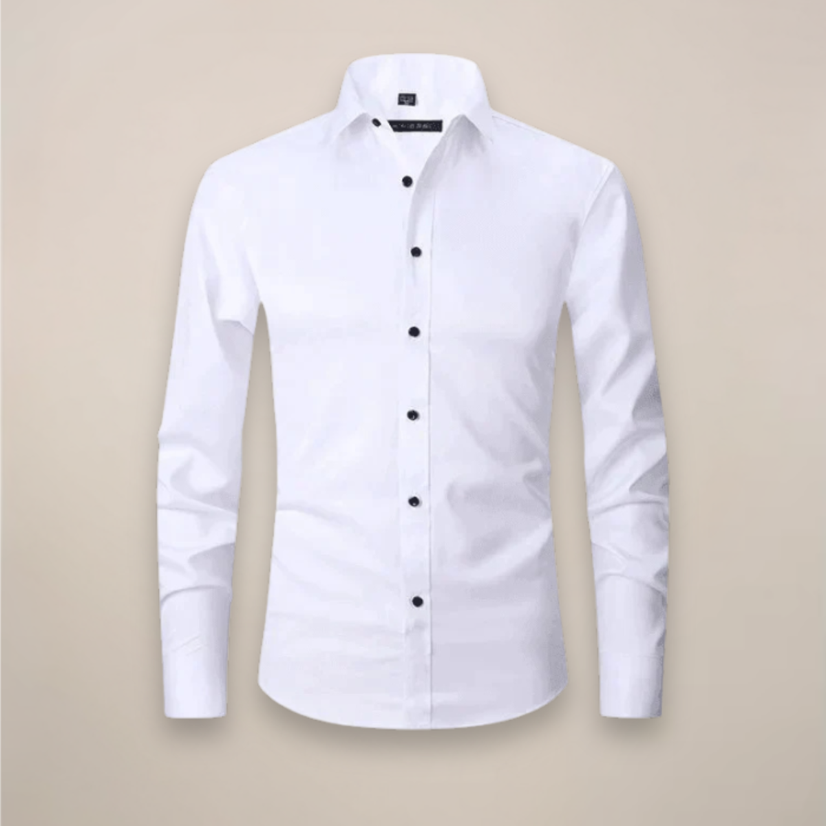 Charles | Men’s Spring Slim Fit White Shirt