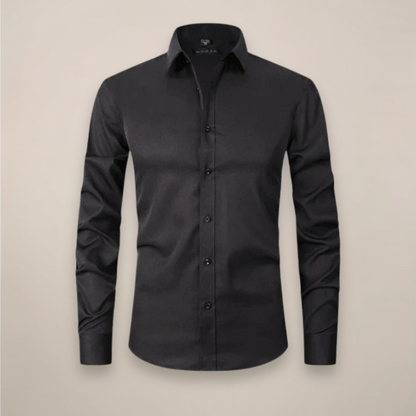 Charles | Men’s Spring Slim Fit White Shirt