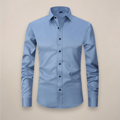 Charles | Men’s Spring Slim Fit White Shirt