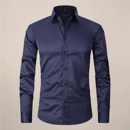 Charles | Men’s Spring Slim Fit White Shirt