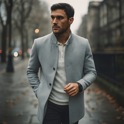 Aiden | Women’s Spring Tailored Button Coat