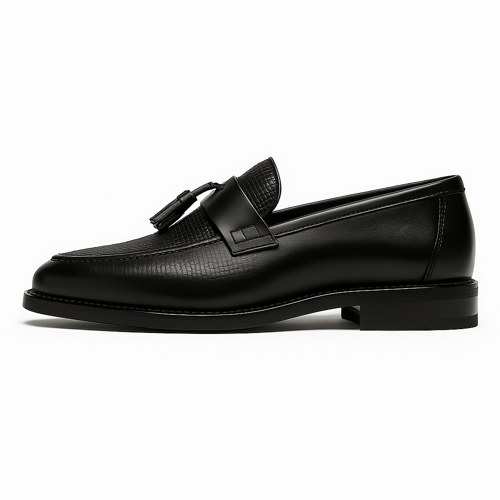 Men's Slip-On Loafers Leather Dress Shoes