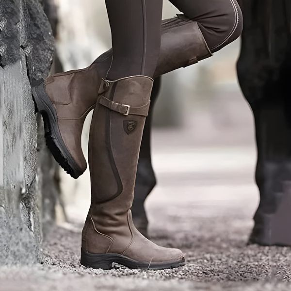 Women's Mid Tube Knight Boots Comfortable - 
Fashinoza