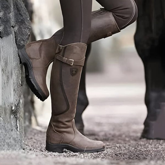 Women's Mid Tube Knight Boots Comfortable - 
Fashinoza
