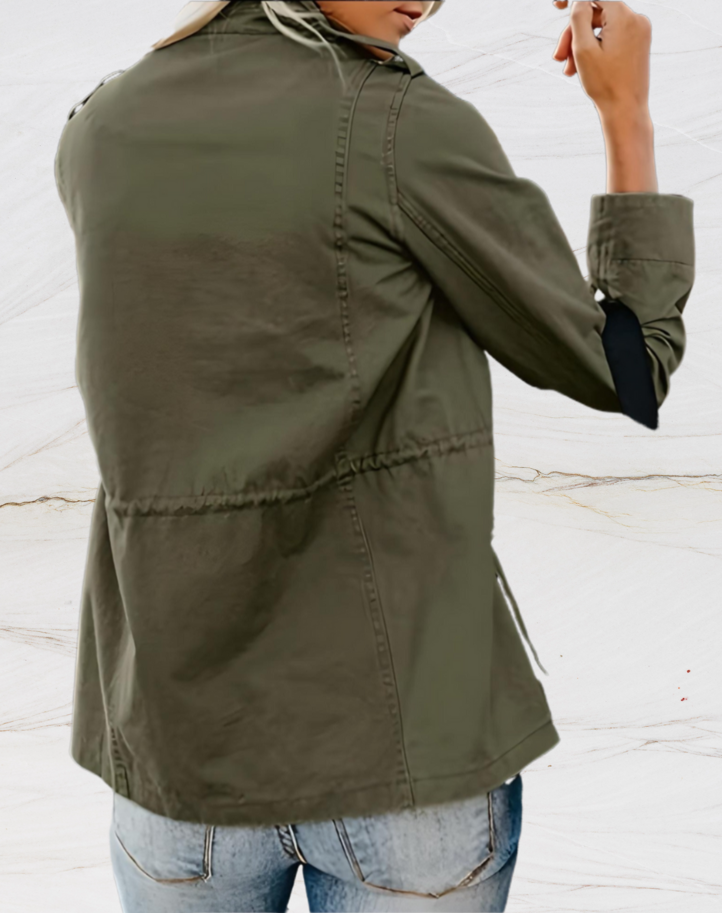 Audrey | Women’s Spring Lightweight Utility Jacket
