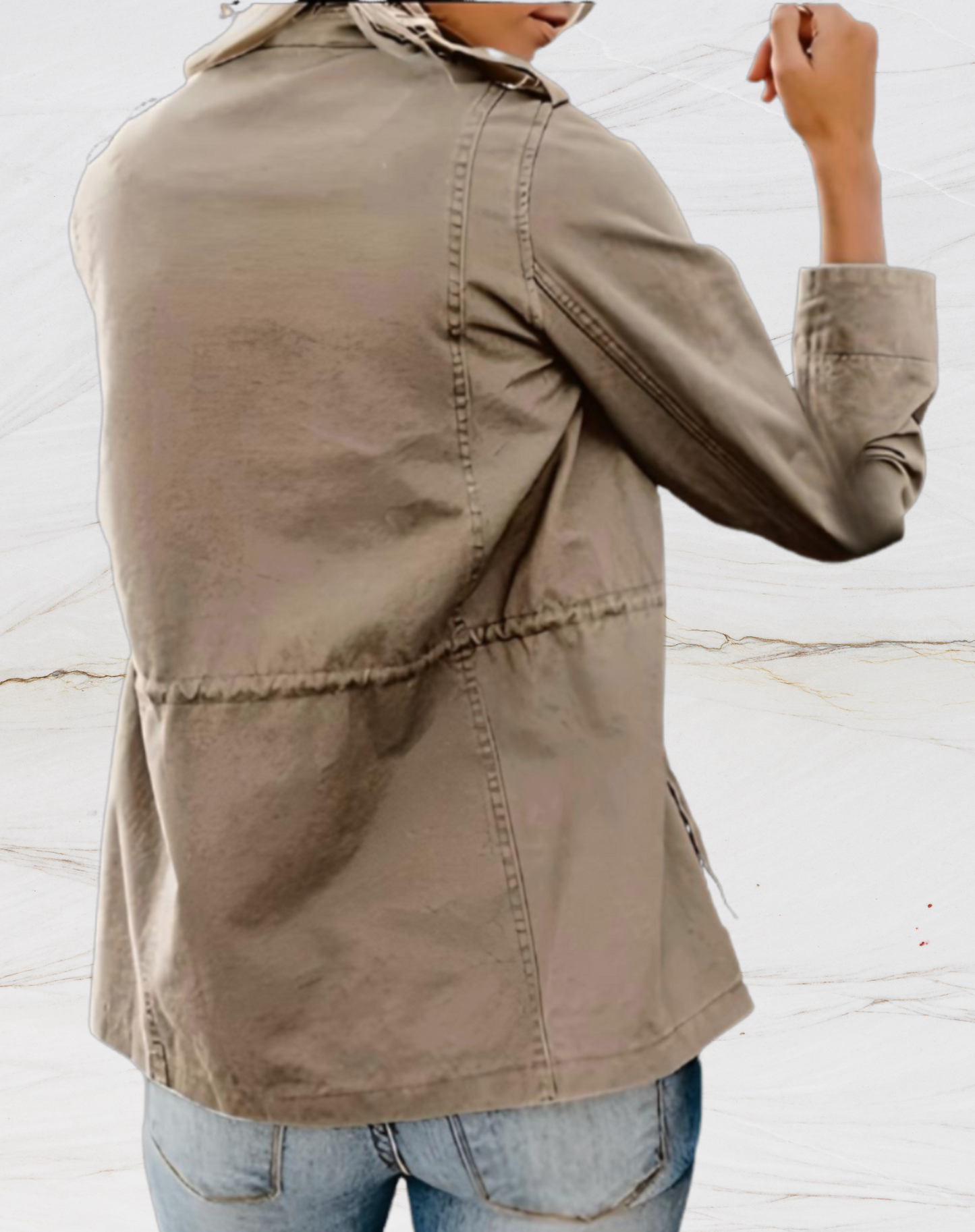 Audrey | Women’s Spring Lightweight Utility Jacket