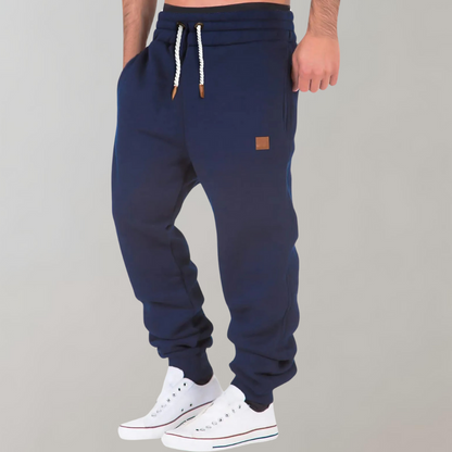 Men's Tapered Jogger Pants Cuffed Hem - Fashinoza