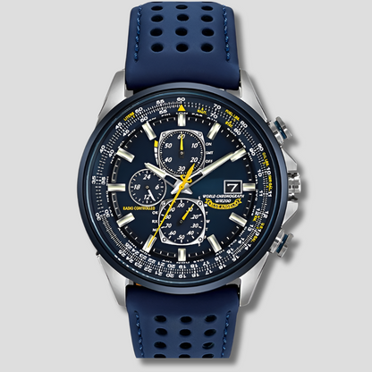 Men's Quartz Watch Leather Strap Analog