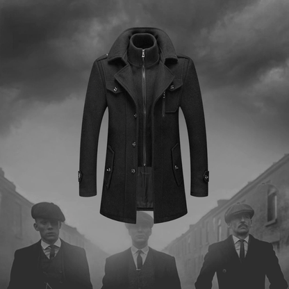 Emmanuel| Men Winter Tailored Long Coat