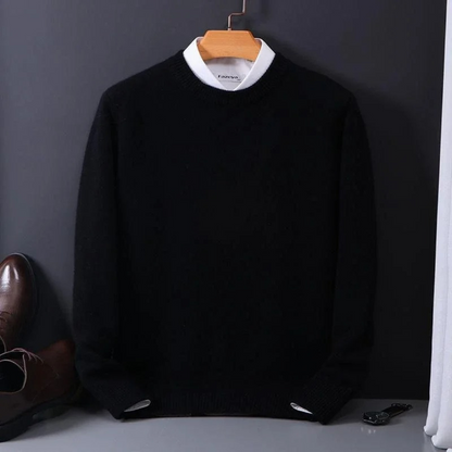 Men's Long Sleeve Pullover Sweater - Fashinoza