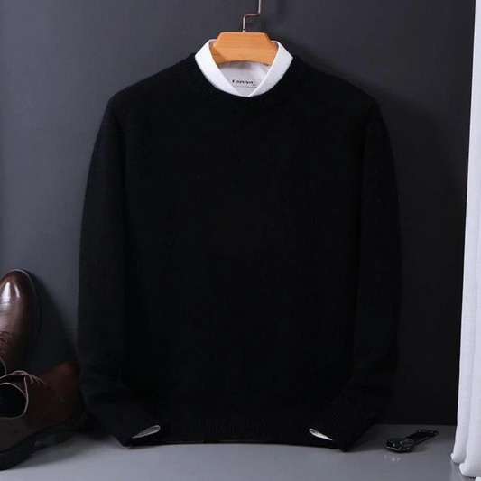 Men's Long Sleeve Pullover Sweater - Fashinoza