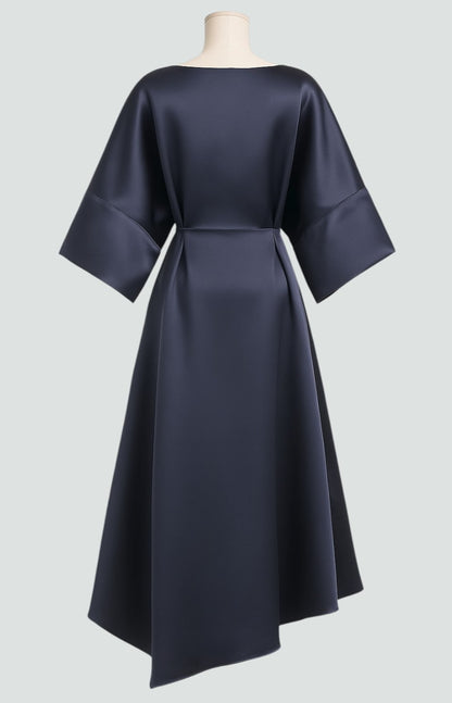 Women's Formal Draped Waist Dress