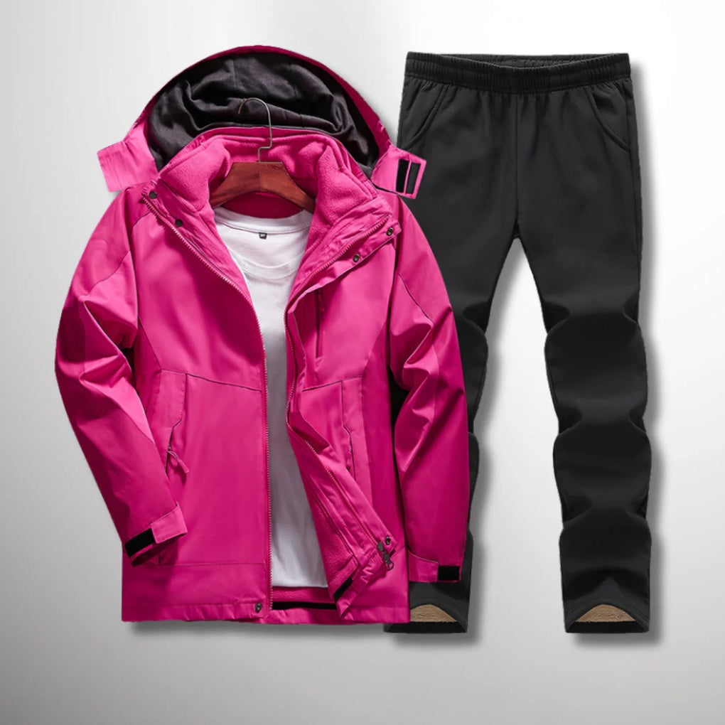 Women's 3-In-1 Outdoor Jacket Set - Fashinoza