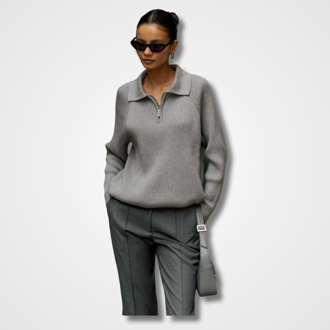 Women's Quarter-Zip Sweater