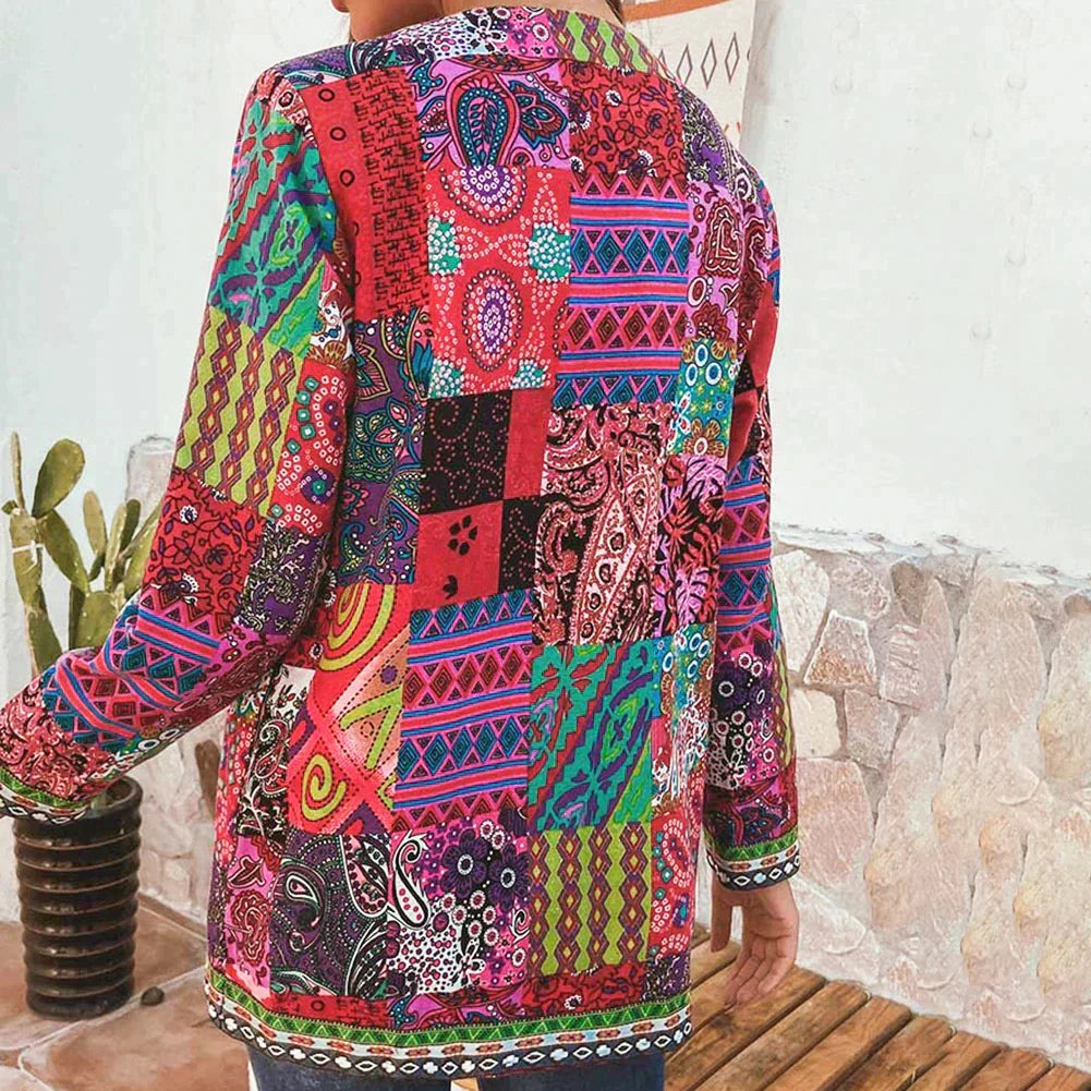 Women’s Artisan-Inspired Statement Jacket
